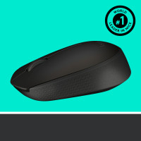 Produktbild för Logitech M171 Black-K datormöss Ambidextrous RF Trådlös Optisk 1000 DPI