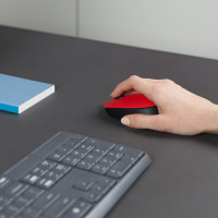 Produktbild för Logitech M171 Red-K datormöss Ambidextrous RF Trådlös Optisk 1000 DPI