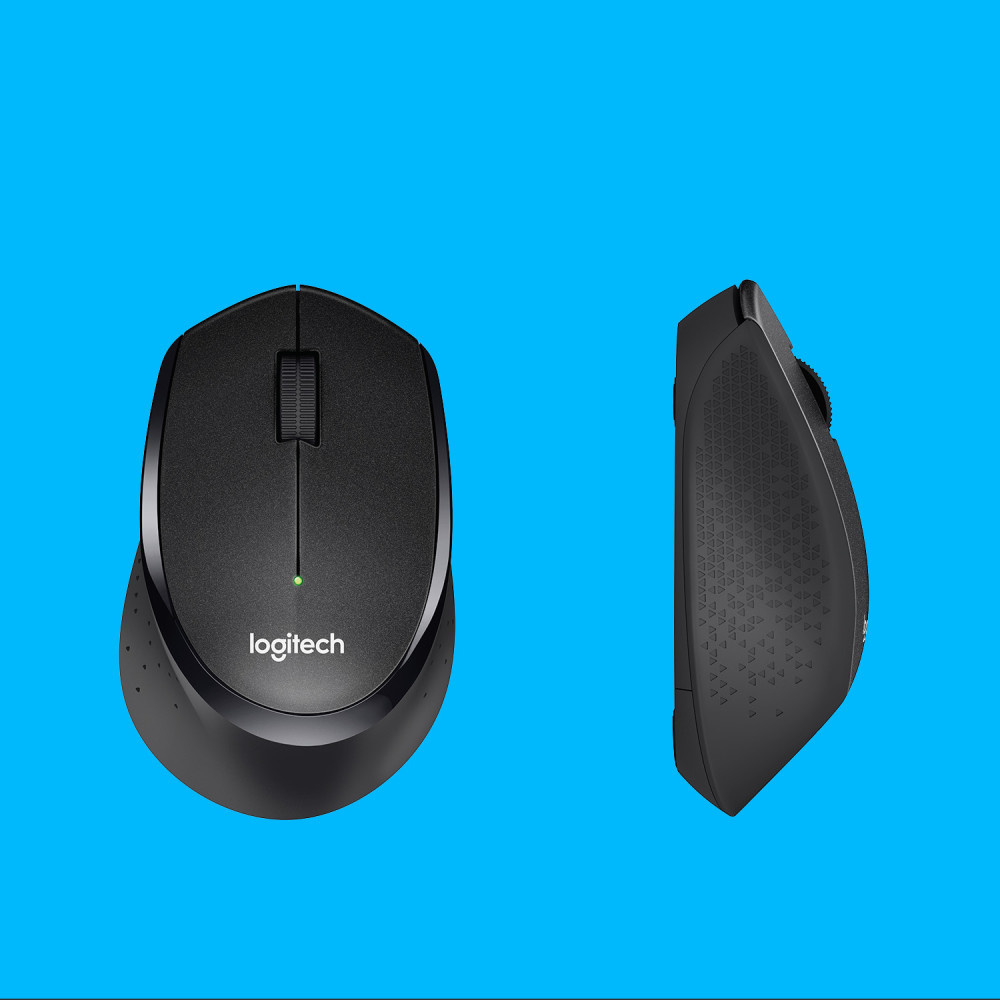 Produktbild för Logitech M330 Silent Plus datormöss högerhand RF Trådlös Mekanisk 1000 DPI