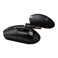 Produktbild för Logitech G G305 datormöss högerhand Trådlös RF + Bluetooth Optisk 12000 DPI