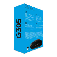 Produktbild för Logitech G G305 datormöss högerhand Trådlös RF + Bluetooth Optisk 12000 DPI