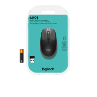 Produktbild för Logitech M190 datormöss Ambidextrous RF Trådlös Optisk 1000 DPI