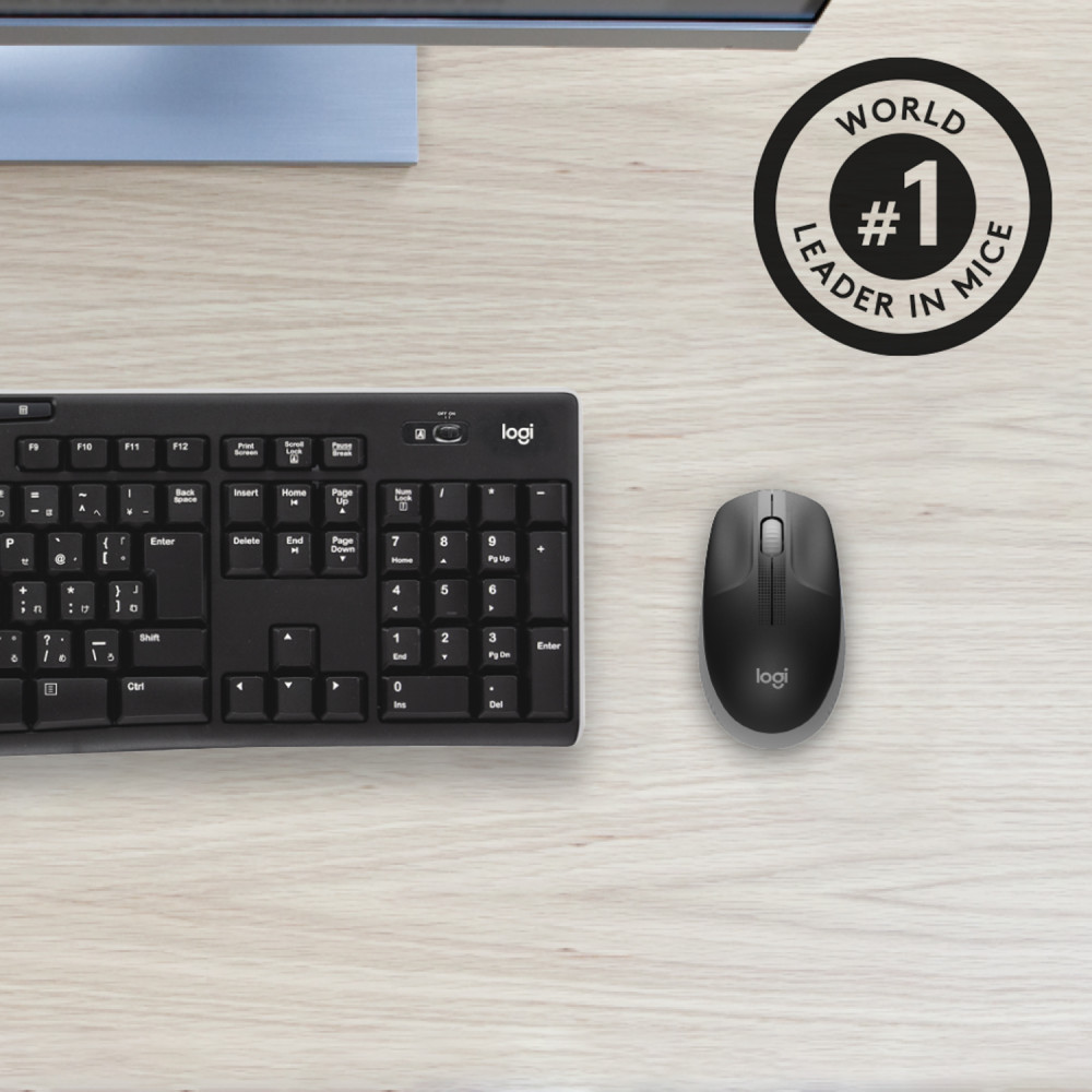 Produktbild för Logitech M190 datormöss Ambidextrous RF Trådlös Optisk 1000 DPI