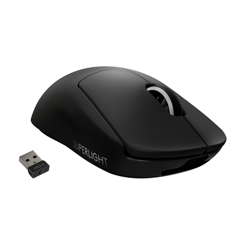 Produktbild för Logitech G Pro X Superlight datormöss högerhand RF Trådlös 25600 DPI