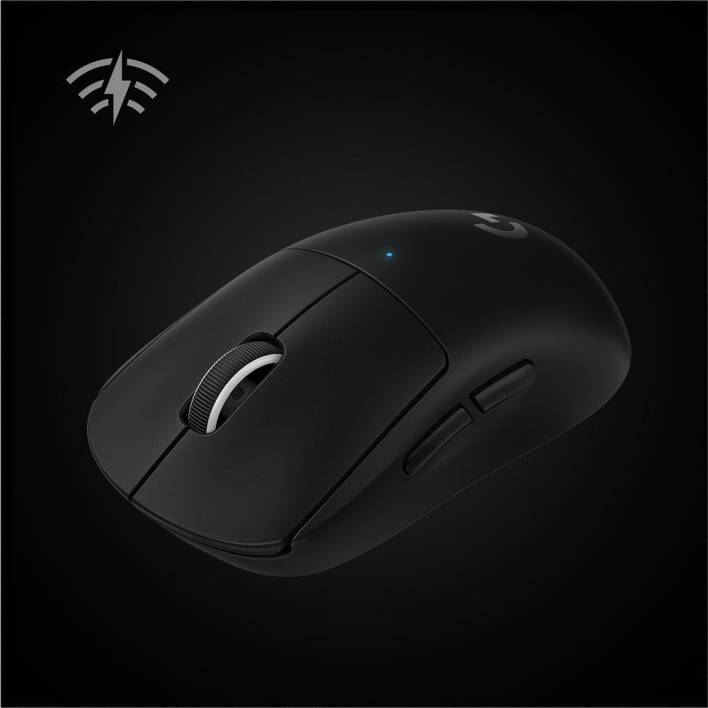 Produktbild för Logitech G Pro X Superlight datormöss högerhand RF Trådlös 25600 DPI
