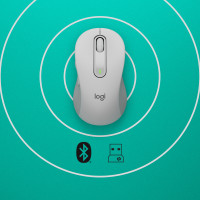 Produktbild för Logitech Signature M650 datormöss högerhand Trådlös RF + Bluetooth Optisk 2000 DPI