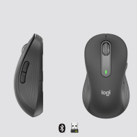 Produktbild för Logitech Signature M650 datormöss vänster hand Trådlös RF + Bluetooth Optisk 2000 DPI
