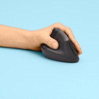 Produktbild för Logitech Lift datormöss vänster hand Trådlös RF + Bluetooth Optisk 4000 DPI