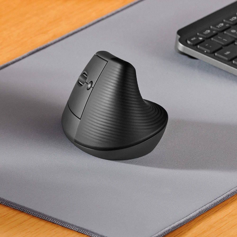 Produktbild för Logitech Lift datormöss vänster hand Trådlös RF + Bluetooth Optisk 4000 DPI