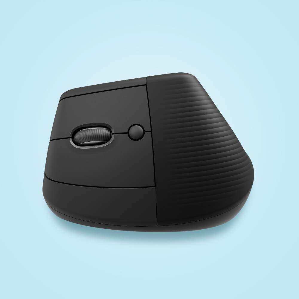 Produktbild för Logitech Lift datormöss vänster hand Trådlös RF + Bluetooth Optisk 4000 DPI