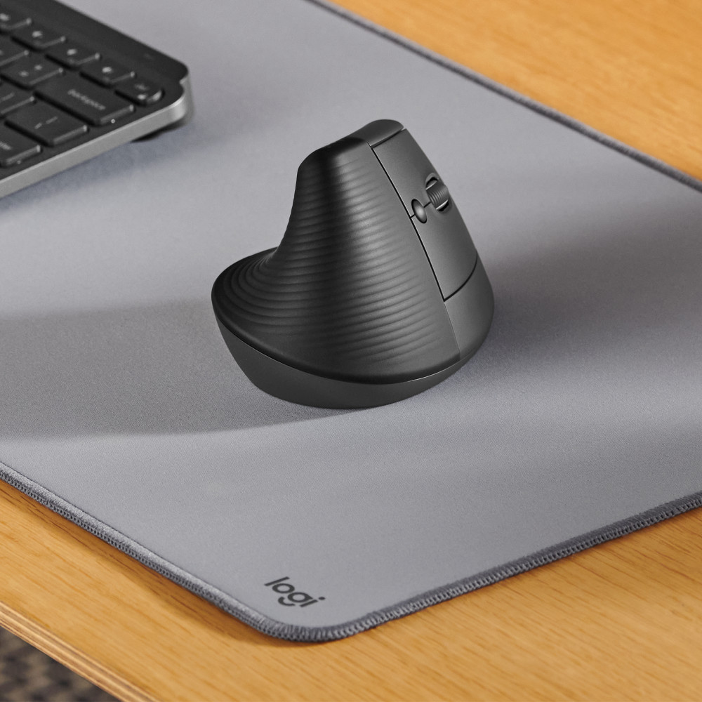 Produktbild för Logitech Lift datormöss högerhand Trådlös RF + Bluetooth Optisk 4000 DPI