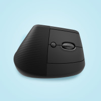 Produktbild för Logitech Lift datormöss högerhand Trådlös RF + Bluetooth Optisk 4000 DPI