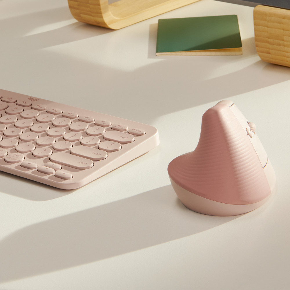 Produktbild för Logitech Lift datormöss högerhand Trådlös RF + Bluetooth Optisk 4000 DPI