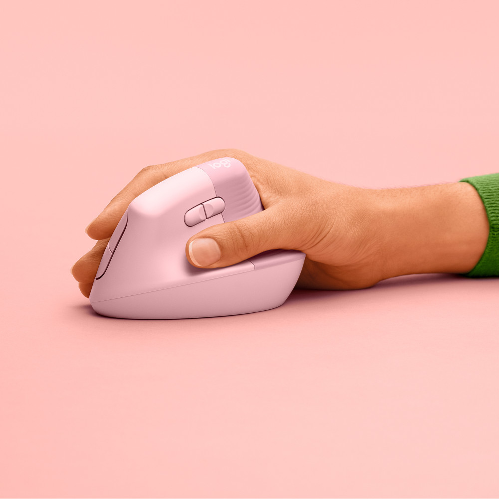 Produktbild för Logitech Lift datormöss högerhand Trådlös RF + Bluetooth Optisk 4000 DPI