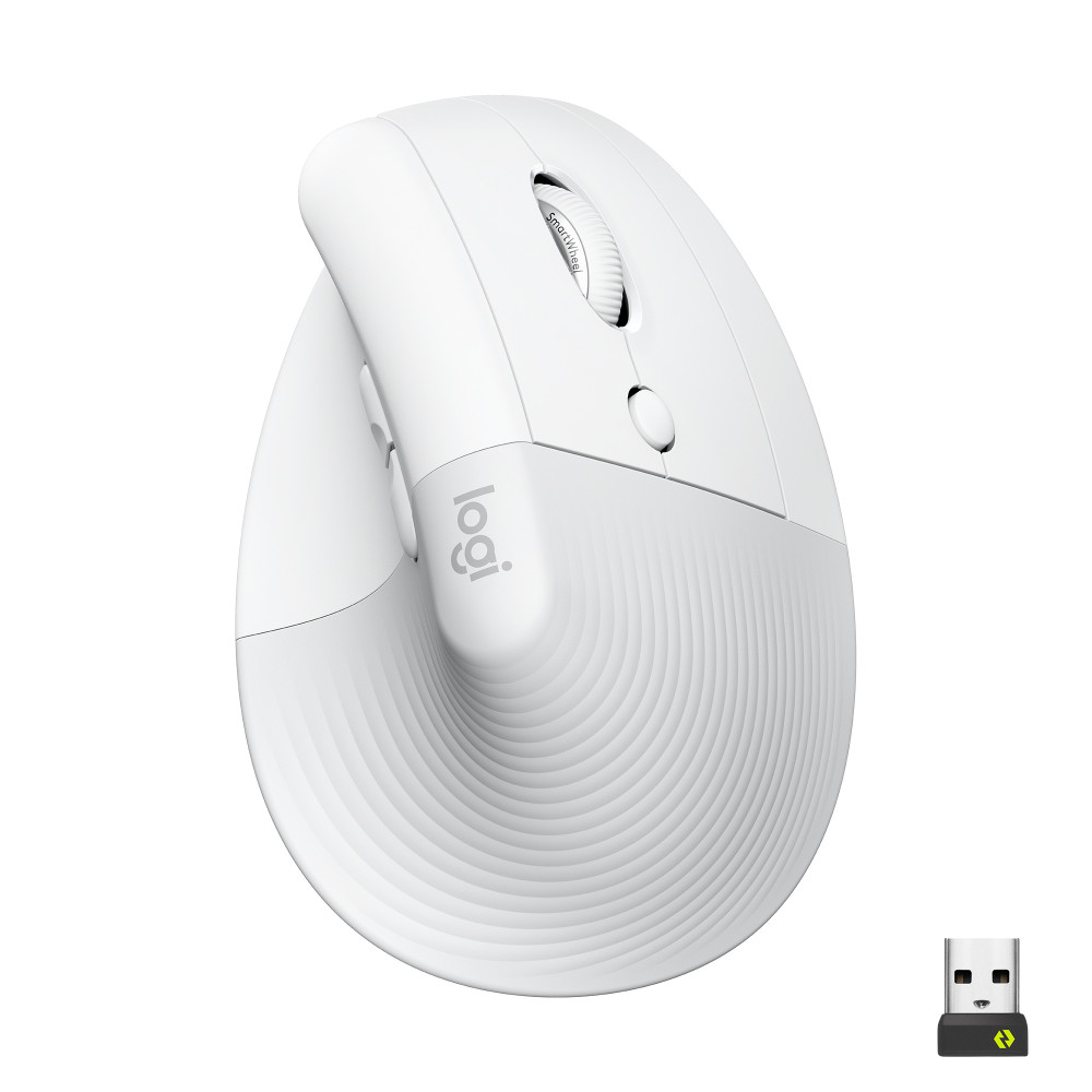 Produktbild för Logitech Lift datormöss högerhand Trådlös RF + Bluetooth Optisk 4000 DPI