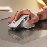 Produktbild för Logitech MX Master 3S datormöss högerhand Trådlös RF + Bluetooth laser 8000 DPI