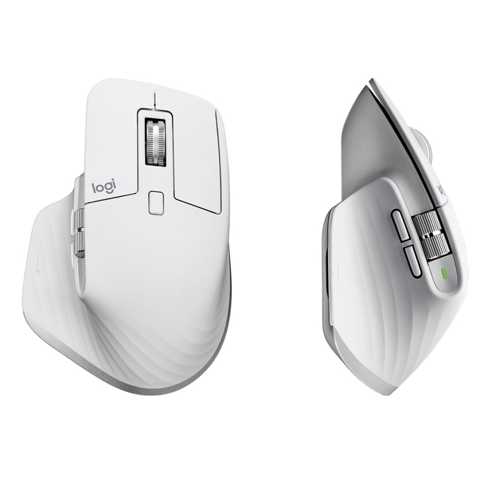 Produktbild för Logitech MX Master 3S datormöss högerhand Trådlös RF + Bluetooth laser 8000 DPI