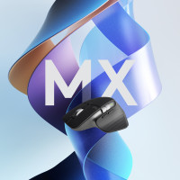 Produktbild för Logitech MX Master 3S datormöss högerhand Trådlös RF + Bluetooth laser 8000 DPI