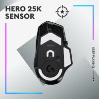 Produktbild för Logitech G G502 X Plus datormöss högerhand RF Trådlös Optisk 25600 DPI