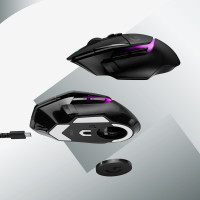 Produktbild för Logitech G G502 X Plus datormöss högerhand RF Trådlös Optisk 25600 DPI
