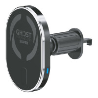 Produktbild för GHOSTSUPERMAGCH MagSafe-bilhållare med trådlös laddning