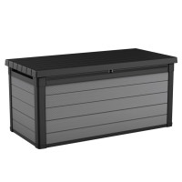 Produktbild för 440525 Keter Garden Storage Box "Premier" 570 L Grå