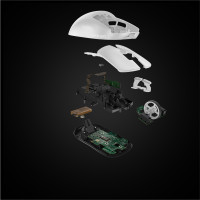 Produktbild för Logitech G Pro X Superlight datormöss högerhand RF Trådlös 25600 DPI