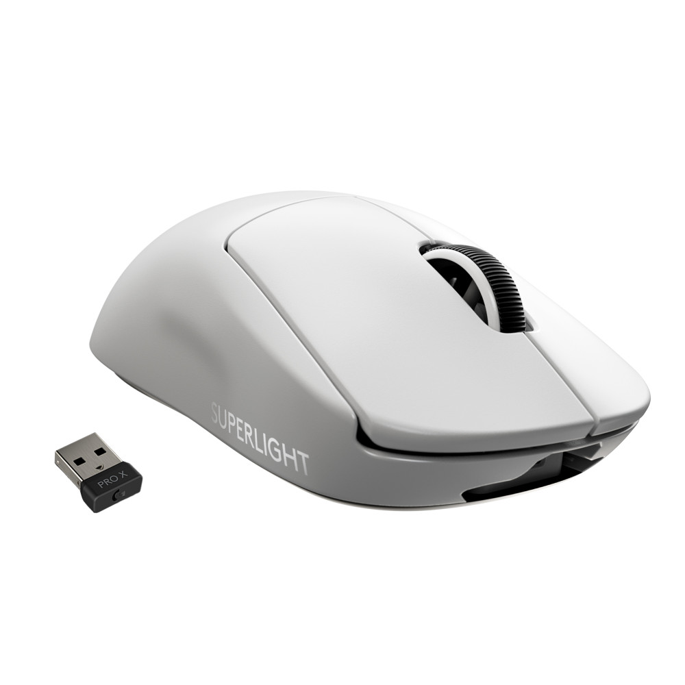 Produktbild för Logitech G Pro X Superlight datormöss högerhand RF Trådlös 25600 DPI