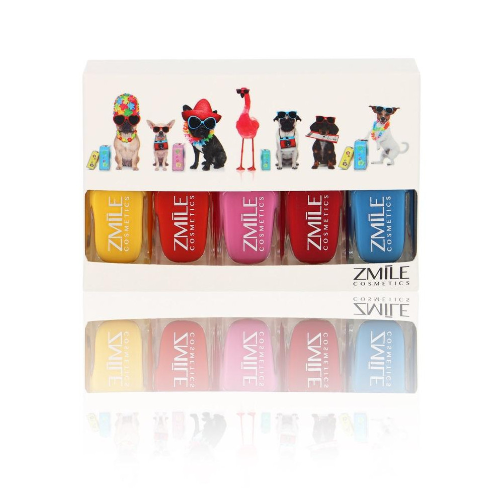 Produktbild för Gel Like Nail Polish Set Summer Vacation