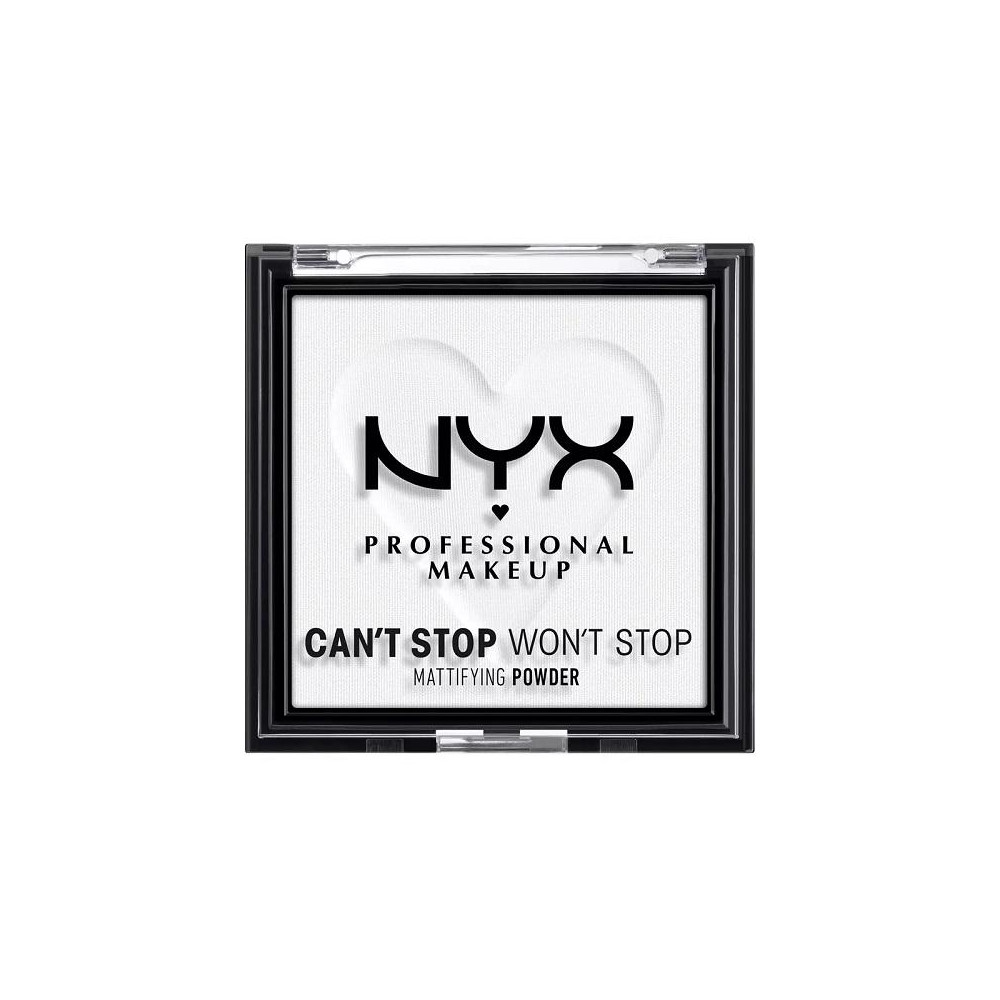 Produktbild för PROF. MAKEUP Cant Stop Wont Stop Mattifying Pressed Powder - Translucent
