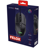 Produktbild för GXT 109 Felox Illuminated Gaming mouse Svart