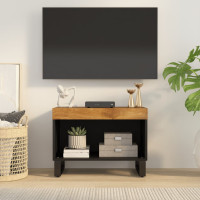 Produktbild för Tv-bänk 60x33x43,5 cm massivt mangoträ