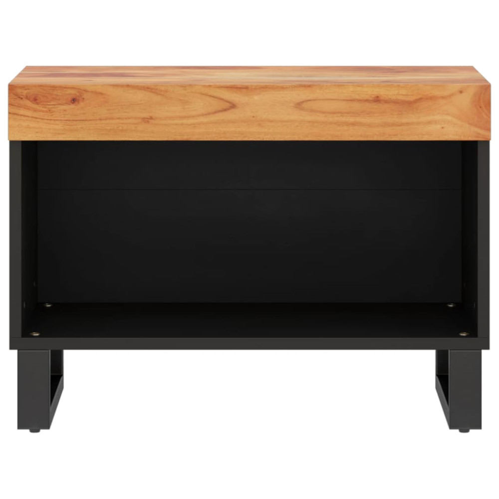 Produktbild för Tv-bänk 60x33x43,5 cm massivt återvunnet trä