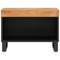 Produktbild för Tv-bänk 60x33x43,5 cm massivt återvunnet trä