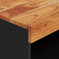 Produktbild för Tv-bänk 60x33x43,5 cm massivt återvunnet trä