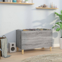 Produktbild för Stereobänk grå sonoma 74,5x38x48 cm konstruerat trä