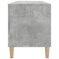 Produktbild för Stereobänk betong-grå 100x38x48 cm konstruerat trä