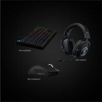 Produktbild för Logitech G Pro X Superlight datormöss högerhand RF Trådlös 25600 DPI