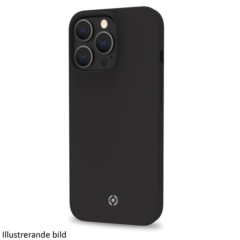 Produktbild för Cromo Soft rubber case iPhone 15 Pro Svart