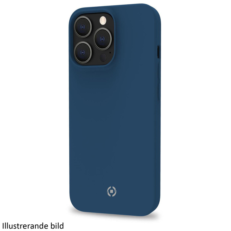 Produktbild för Cromo Soft rubber case iPhone 15 Pro Blå
