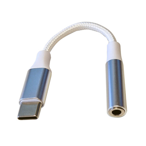 GEAR Adapter Audio White USB-C to 3.5 mm Stereo