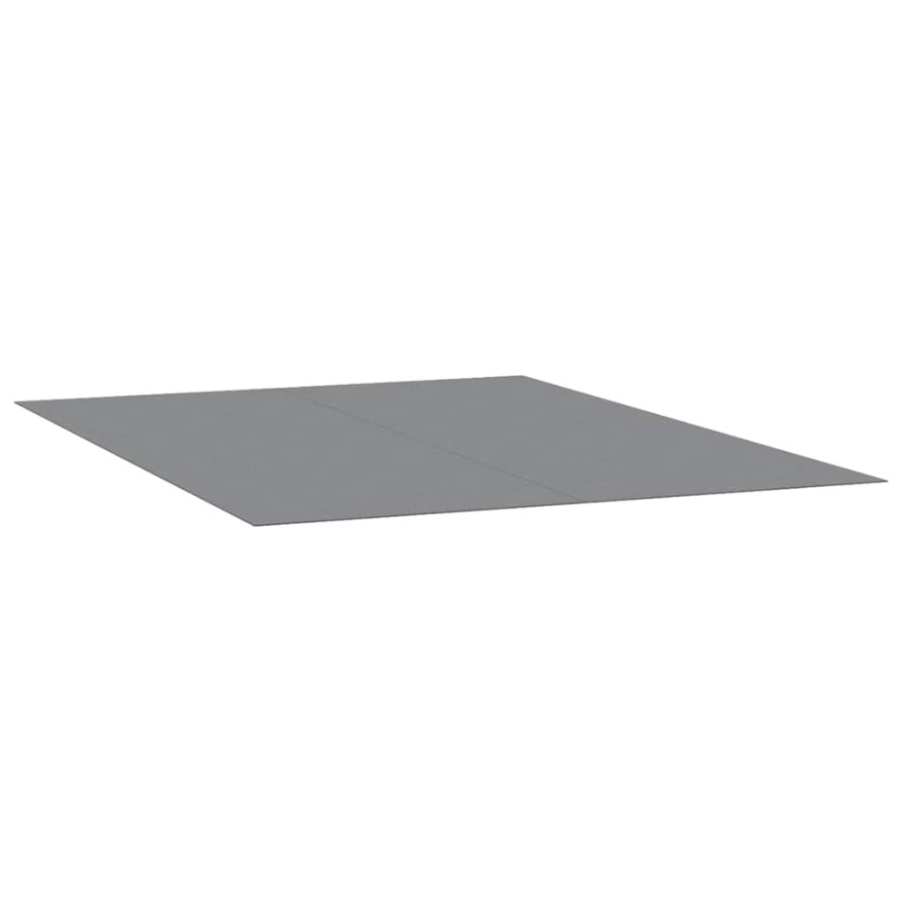 Produktbild för Bottenmatta ljusgrå 300x200 cm polyester geotextil