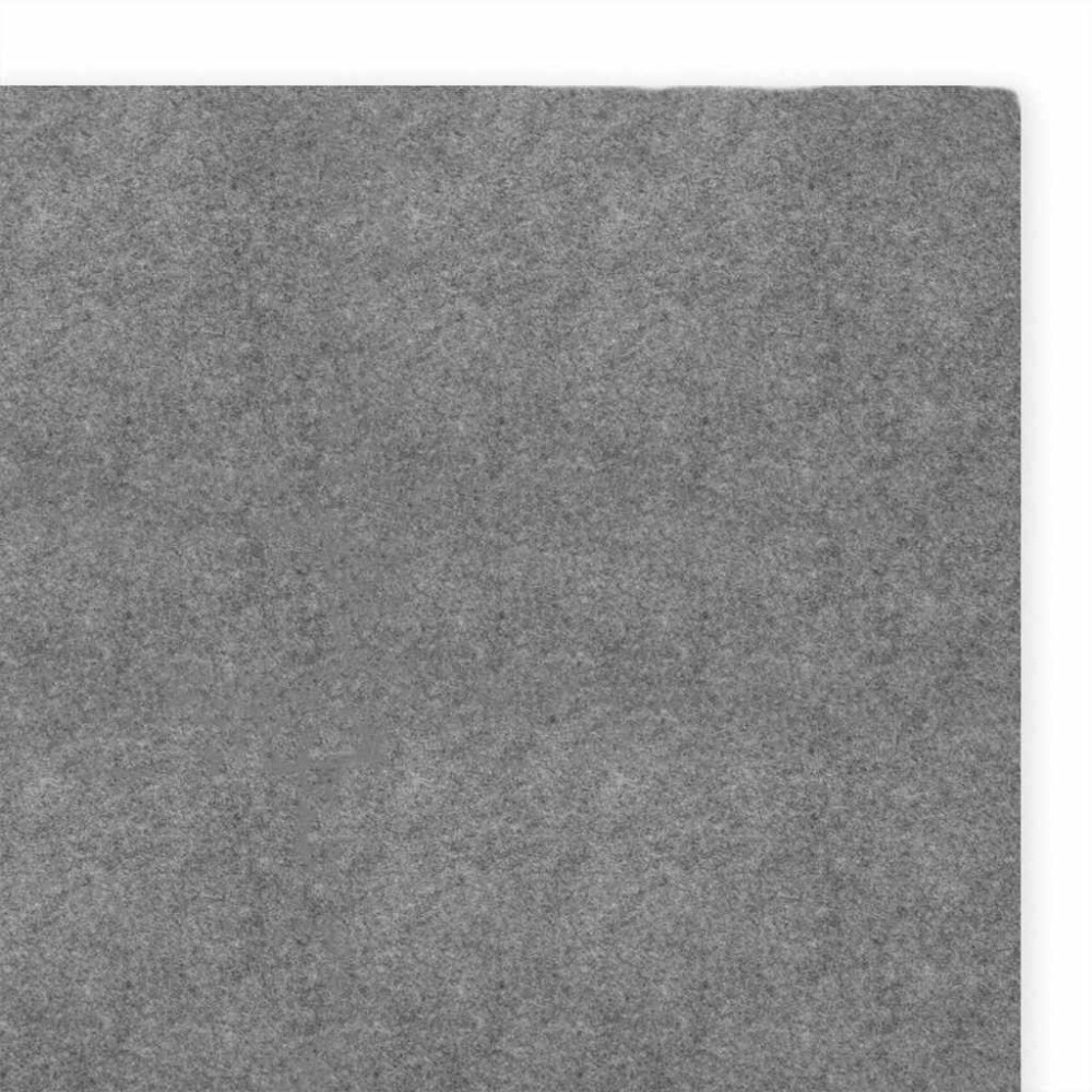 Produktbild för Bottenmatta ljusgrå 300x200 cm polyester geotextil