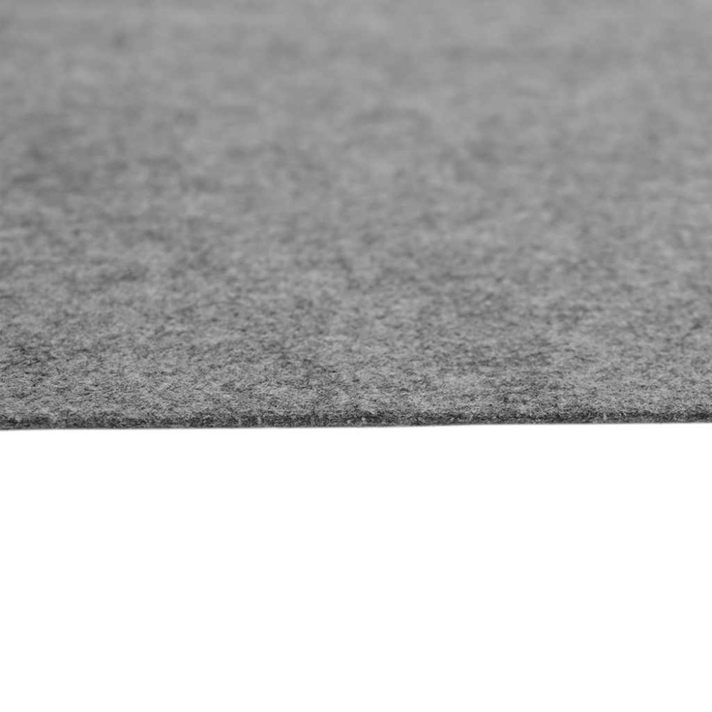 Produktbild för Bottenmatta ljusgrå 300x200 cm polyester geotextil