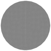 Produktbild för Markduk för pool ljusgrå Ø244 cm polyester geotextil