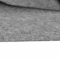 Produktbild för Markduk för pool ljusgrå Ø244 cm polyester geotextil