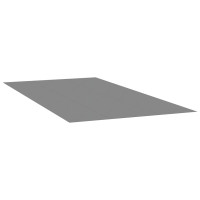 Produktbild för Bottenmatta ljusgrå 750xx370 cm polyester geotextil