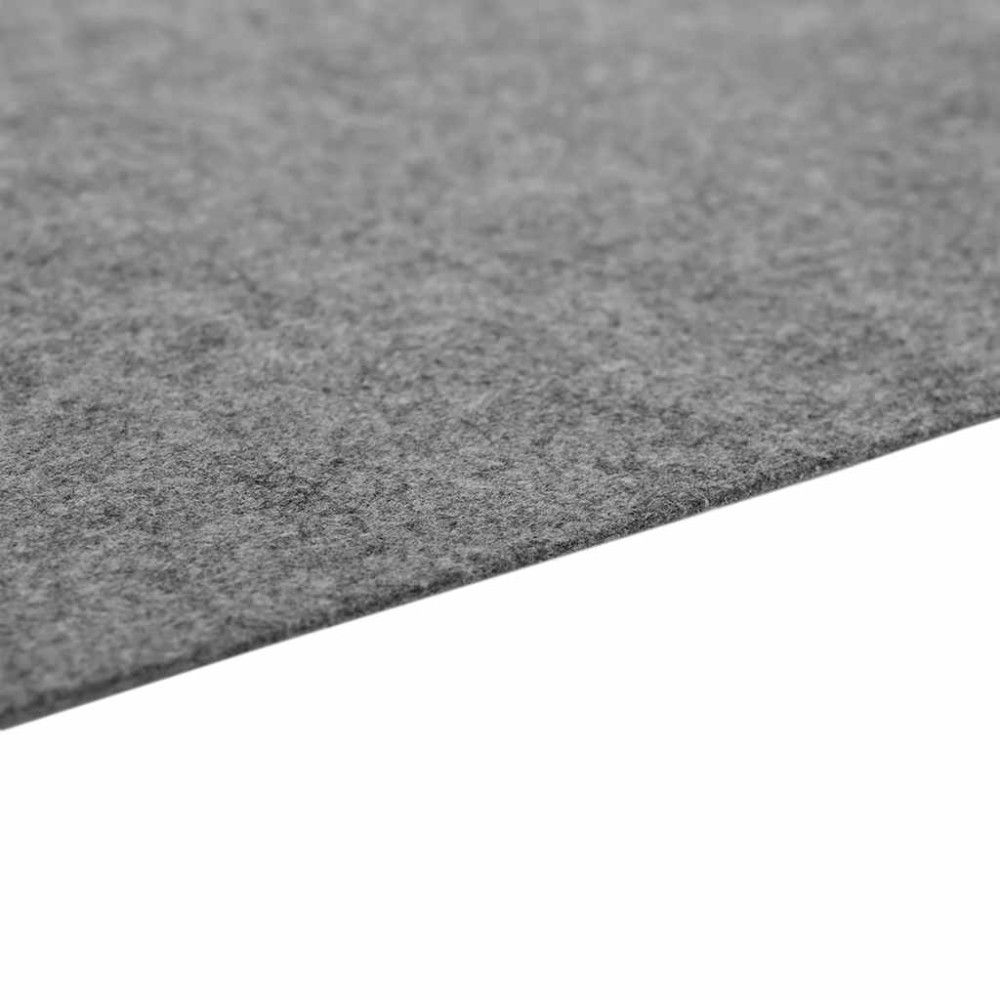 Produktbild för Bottenmatta ljusgrå 820x420 cm polyester geotextil