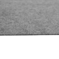 Produktbild för Bottenmatta ljusgrå 999x500 cm polyester geotextil