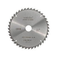 Produktbild för Metabo Classic Precision Cut Wood - cirkelsågblad - för plywood, mjuka träslag, lövträ, träfanér, MDF-skiva, kompositmaterial, obehandlad spånplatta
